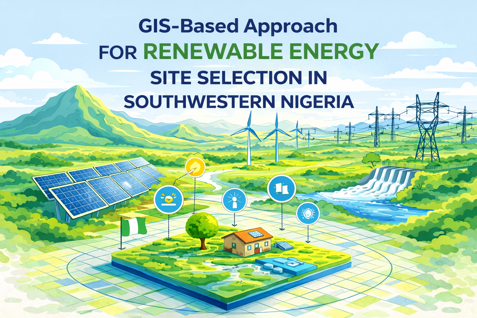 GIS-Based Approach for Renewable Energy Site Selection in Southwestern Nigeria